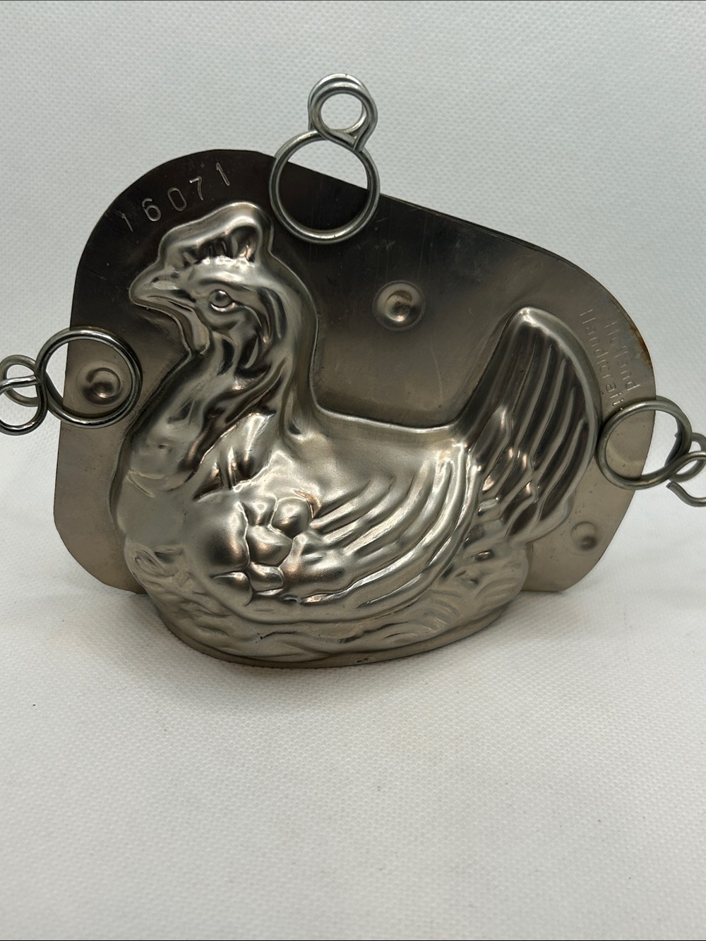 Hen-Shaped Vintage-Style Chocolate Mold